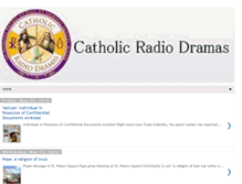 Tablet Screenshot of catholicradiodramas.blogspot.com