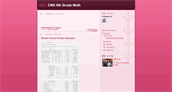 Desktop Screenshot of cmsmath6.blogspot.com