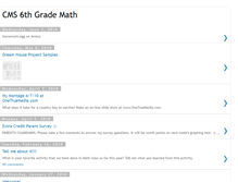 Tablet Screenshot of cmsmath6.blogspot.com