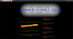 Desktop Screenshot of bluewaterfastballleague.blogspot.com