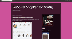 Desktop Screenshot of personalshopperyoung.blogspot.com