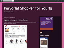 Tablet Screenshot of personalshopperyoung.blogspot.com