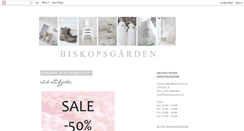 Desktop Screenshot of biskopsgarden.blogspot.com