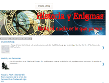 Tablet Screenshot of historiayenigmas.blogspot.com