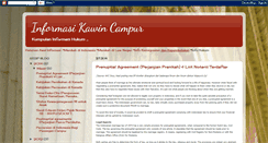 Desktop Screenshot of informasikkc-infohukum.blogspot.com