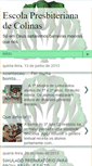 Mobile Screenshot of escolapresbiterianacolinas.blogspot.com