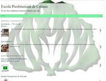 Tablet Screenshot of escolapresbiterianacolinas.blogspot.com