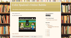 Desktop Screenshot of cspadoni.blogspot.com