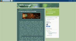 Desktop Screenshot of mundofarmacia.blogspot.com