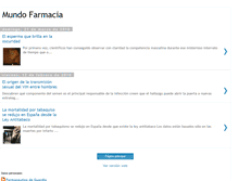 Tablet Screenshot of mundofarmacia.blogspot.com