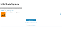 Tablet Screenshot of abaixetudodegracateste.blogspot.com
