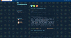 Desktop Screenshot of co-razonamientos.blogspot.com