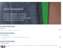 Tablet Screenshot of 2designers.blogspot.com