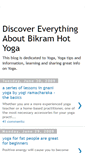 Mobile Screenshot of bikramhotyoga.blogspot.com