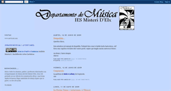 Desktop Screenshot of musicamisteri.blogspot.com