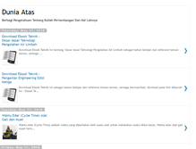 Tablet Screenshot of dunia-atas.blogspot.com