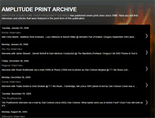 Tablet Screenshot of amp-archives.blogspot.com