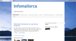 Desktop Screenshot of infomallorca.blogspot.com