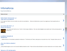 Tablet Screenshot of infomallorca.blogspot.com