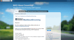 Desktop Screenshot of madaboutgrooming.blogspot.com