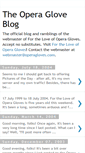Mobile Screenshot of operagloves.blogspot.com