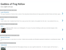 Tablet Screenshot of froghollowgoddess.blogspot.com