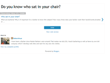 Tablet Screenshot of doyouknowwhosatinyourchair.blogspot.com