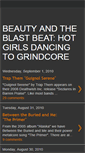 Mobile Screenshot of girlsdancingtogrindcore.blogspot.com