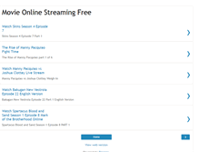Tablet Screenshot of movieonlinestreaming.blogspot.com