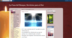 Desktop Screenshot of lacasadelbosqueserviciosparaelser.blogspot.com