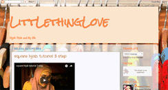 Desktop Screenshot of littlethinglove.blogspot.com