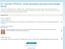 Tablet Screenshot of dermatolog-deva.blogspot.com