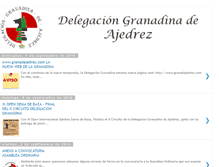 Tablet Screenshot of granadinadeajedrez.blogspot.com