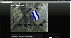 Desktop Screenshot of metalerosdelsur-eliometal.blogspot.com