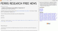 Desktop Screenshot of ferris-free-news.blogspot.com