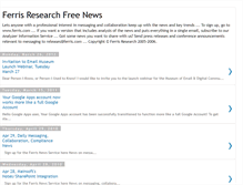 Tablet Screenshot of ferris-free-news.blogspot.com
