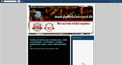 Desktop Screenshot of futbolxi.blogspot.com
