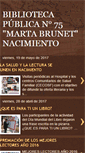 Mobile Screenshot of bibliotecanacimiento.blogspot.com
