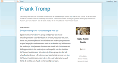 Desktop Screenshot of franktromp.blogspot.com