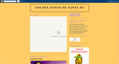 Desktop Screenshot of los-del-fuego.blogspot.com