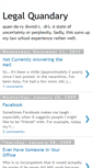 Mobile Screenshot of legalquandary.blogspot.com