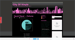 Desktop Screenshot of cityofvinyls.blogspot.com