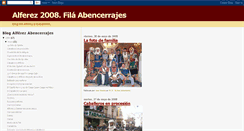 Desktop Screenshot of alferezabencerrajes.blogspot.com