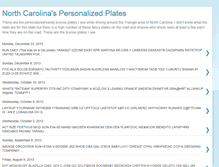 Tablet Screenshot of ncpersonalizedplate.blogspot.com