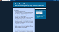 Desktop Screenshot of bentonpt.blogspot.com