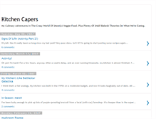 Tablet Screenshot of kitchencapers.blogspot.com