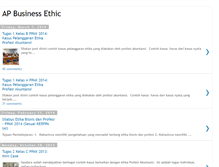 Tablet Screenshot of apbusinessethic.blogspot.com
