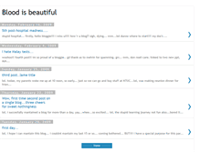 Tablet Screenshot of bloodisbeautiful.blogspot.com