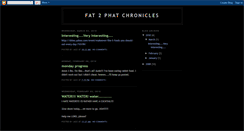 Desktop Screenshot of fat2phat.blogspot.com