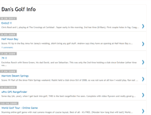 Tablet Screenshot of golfnerd.blogspot.com